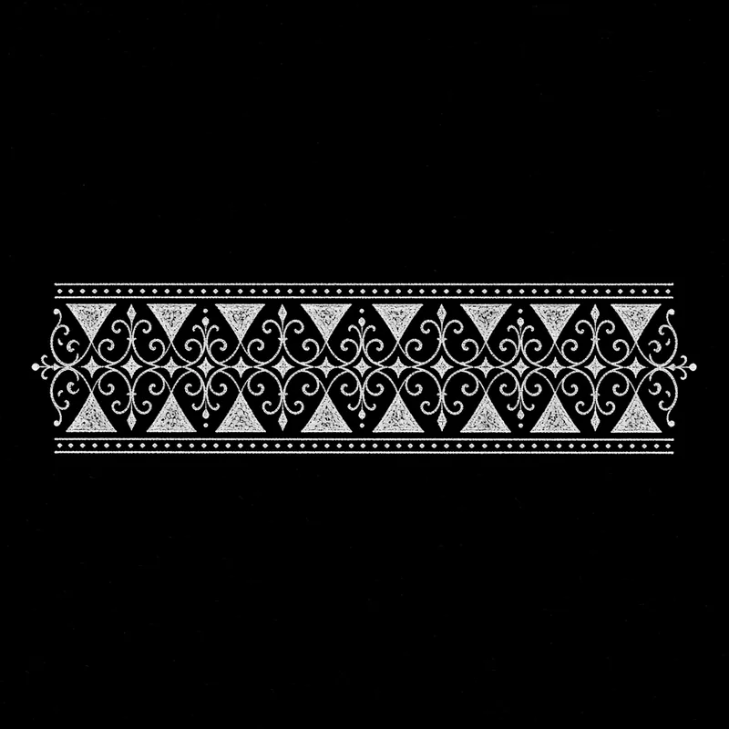 Armband, blackwork flash design